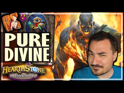 THE PURE DIVINE BUILD! - Hearthstone Battlegrounds