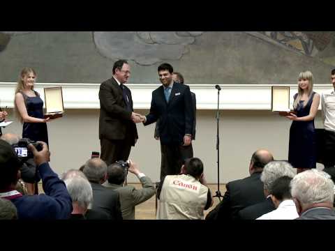 World Chess Championship match 2012. Opening ceremony