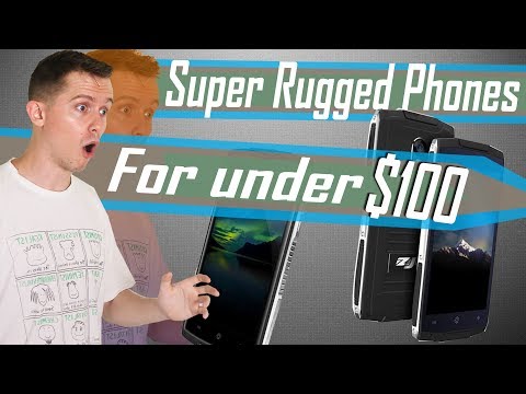 ZOJI Z6 and Z7 comparison and durability test - Super Rugged Phones for under $100