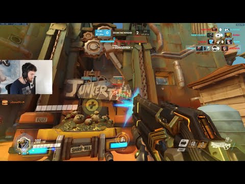 Overwatch Dafran Road To Rank 1 Spot As Flex DPS -Against YZNSA-