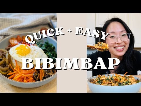 教你在家就能快速做出便宜又美味的「韓式拌飯」！ (How to Make Quick + Easy Bibimbap (with Bulgogi))