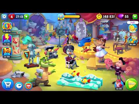 Fishdom 6944 Level - 11 moves - NO BooSTERS