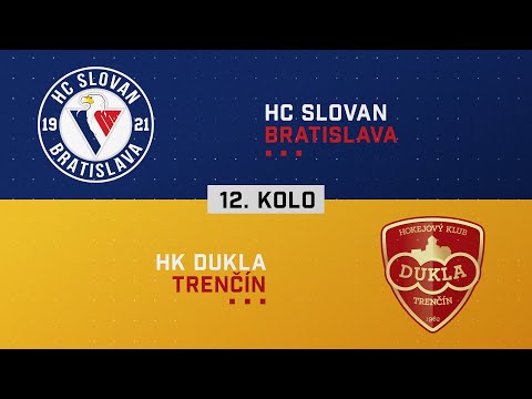 12.kolo HC Slovan Bratislava - Dukla Trenčín HIGHLIGHTS
