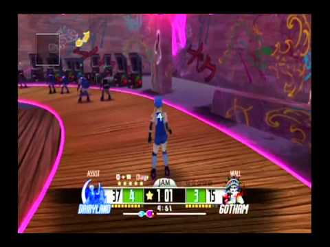 Jam City Rollergirls Wii