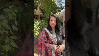 Black Viscose Raw Silk Embroidered Kurta Set with Dupatta - Video 7