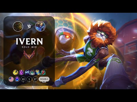 Ivern Mid vs Ezreal - NA Grandmaster Patch 13.6