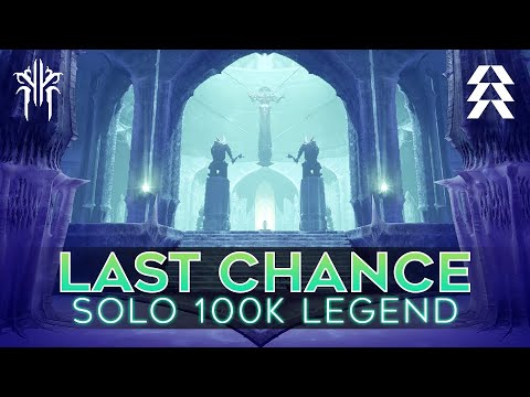 Solo Arcstrider Hunter 100k Legend LAST CHANCE Story Mission | Destiny 2: Season of Plunder