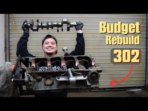 Engine Rebuild Under $200 | 302 Short Block Assembly