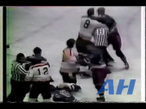 NHL Mar. 25, 1970 New York Rangers v Boston Bruins (R) Orland Kurtenbach v Ken Hodge (R)