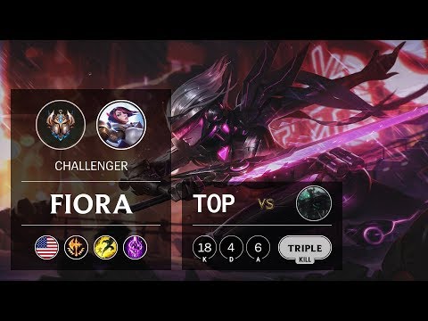 Fiora Top vs Mordekaiser - NA Challenger Patch 9.24