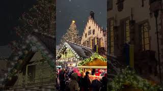 ✨🎄 The Most Fairytale Christmas Market in Germany! 🎄✨ #travel #frankfu