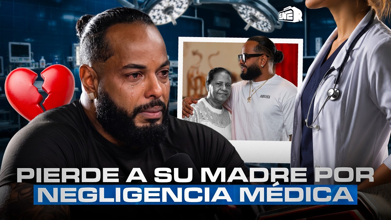 LUCHADOR CARLOS CABRERA ROMPE EN LLANTO TRAS PERDER A SU MADRE POR NEGLIGENCIA MÉDICA