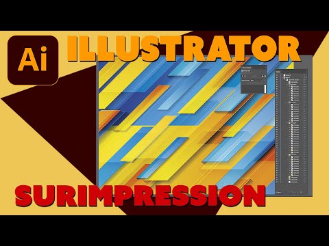 Illustrator - Astuces - Surimpression