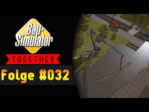 Concrete on the roof | CONSTRUCTION SIMULATOR 2015 Together #032 ★ Let's Play Construction Simula...