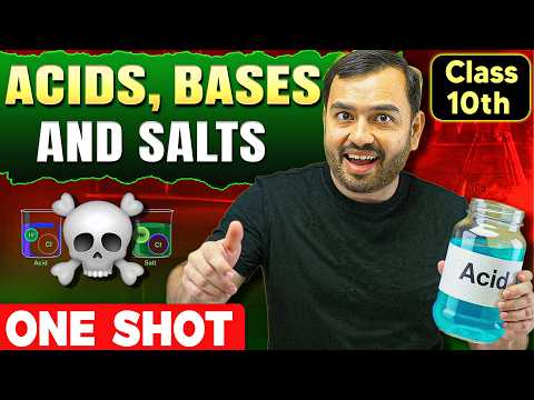 Acids Bases and Salts Class 10  || Complete CHAPTER IN ONE SHOT || NCERT Covered || Alakh Pandey