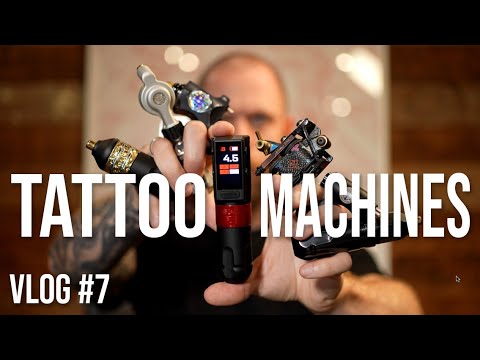 Vlog #7. My History With Tattoo Machines