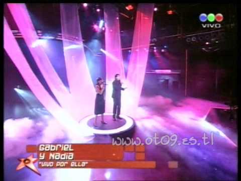 Operacion Triunfo 2009: Gala 8 - Nadia y Gabriel: Vivo por ella