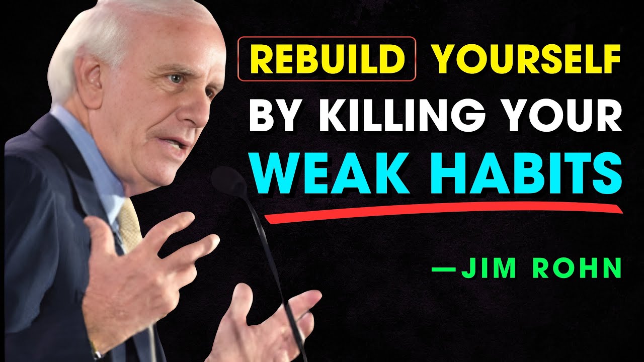 Rebuild Yourself By Killing Your Weak Habits - Jim Rohn Motivation