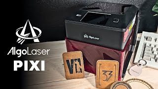 Compact Laser Engraving! AlgoLaser PIXI