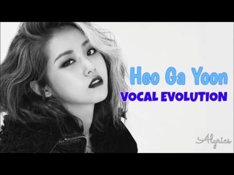 Heo Ga Yoon VOCAL EVOLUTION 2009-2016 | #ThankYou4Minute