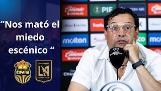 Campos asimila la humillación ante LAFC