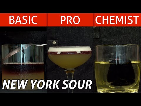 New York Sour - 3 Ways
