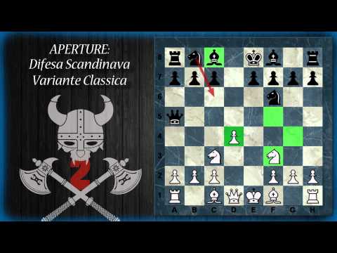 Chess Openings 08 - Scandinavian Defense - Classical and Pytel Variation