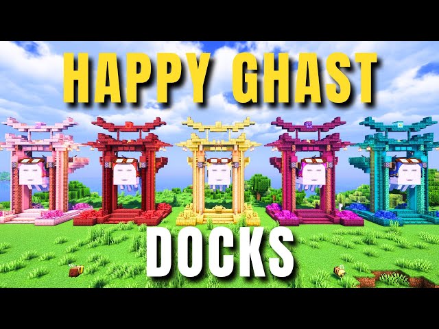 Togstation Minecraft Minecraft player showcases beautiful Torii gate-inspired docking ...