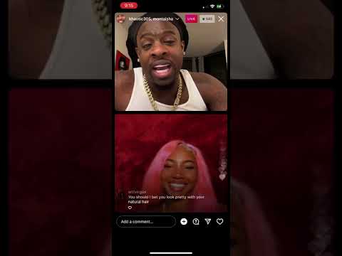 Montaisha, khaotic305 on live