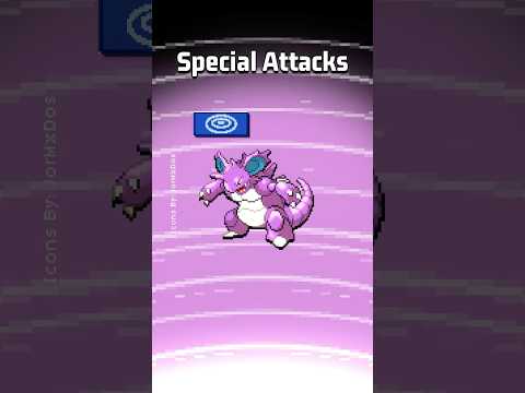 Why Nidoking is a SPECIAL Attacker #shorts