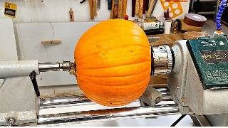 Woodturning - The Pumpkin