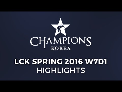 Longzhu vs KT | Game 1 Highlights LCK W7D1 Spring 2016 | Longzhu Gaming vs KT Rolster G1