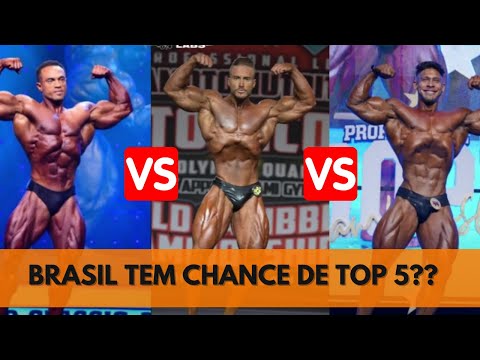 COMPARATIVO ALEX CAMBRONERO VS ZANCANNELI VS RAMON DINO -BRASIL TEM CHANCE DE TOP 5 NO OLYMPIA? 👑🇧🇷