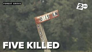 Five people and several animals killed in Oregon; suspect found dead in another state