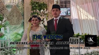 Download lagu THE WEDDING DEWI SELA RHOSYALIA & ADI SUPRATYO TAYEMAN mp3 Download lagu THE WEDDING DEWI SELA RHOSYALIA & ADI SUPRATYO TAYEMAN mp3