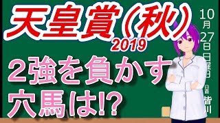 【競馬予想】天皇賞秋 2019 予想 買い目 ２強を負かす穴馬は！？