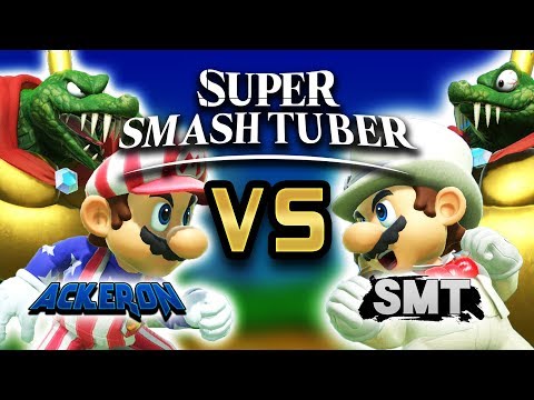 SMASHTUBER VERSUS: Ackeron vs SuperMarioT - Smash Bros Ultimate