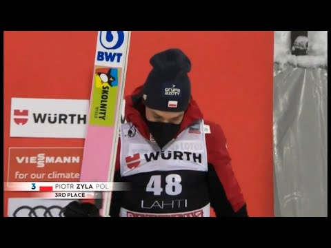 Prosto ze skoczni w Lahti (25.02.2022)