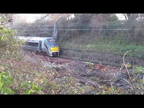 Irish Rail 22000 class Intercity train Dalkey, Co Dublin