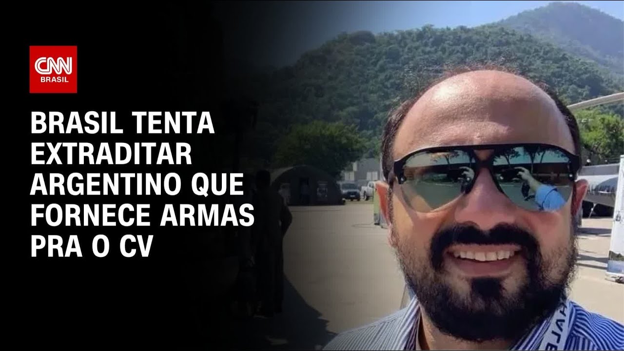 Brasil tenta extraditar “mestre das armas” há quase dois anos | LIVE CNN