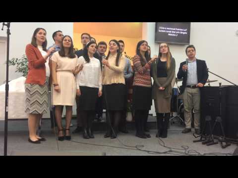 O parte din corul de tineri - Numai prin har e intrare