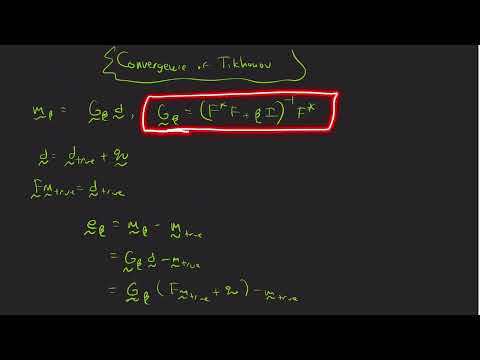 Inverse Problems 5: Convergence of Tikhonov regularization in small noise limit