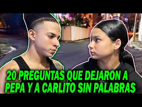 PEPA AND CARLITO ANSWER THE 20 MOST AWKWARD QUESTIONS