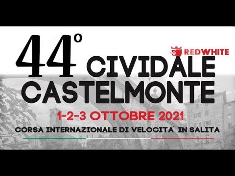 PARTENZE DELLA 44esima CRONOSCALATA CIVIDALE CASTELMONTE (2-3 Ottobre 2021)
