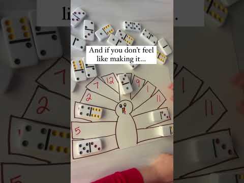 Math Activity Thanksgiving Counting