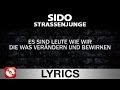 SIDO - STRASSENJUNGE - AGGROTV LYRICS ...