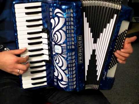 Akkordeon Fröhlich Händel/Weltmeister Achat 72 Video Klangprobe