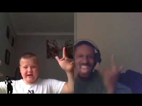 Epicka reakcja murzyna na rap Lil Grubego