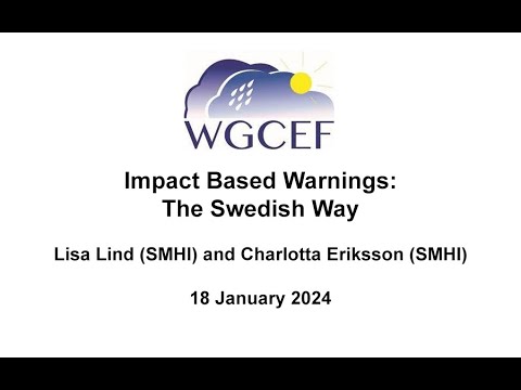 Impact Based Warnings: The Swedish Way