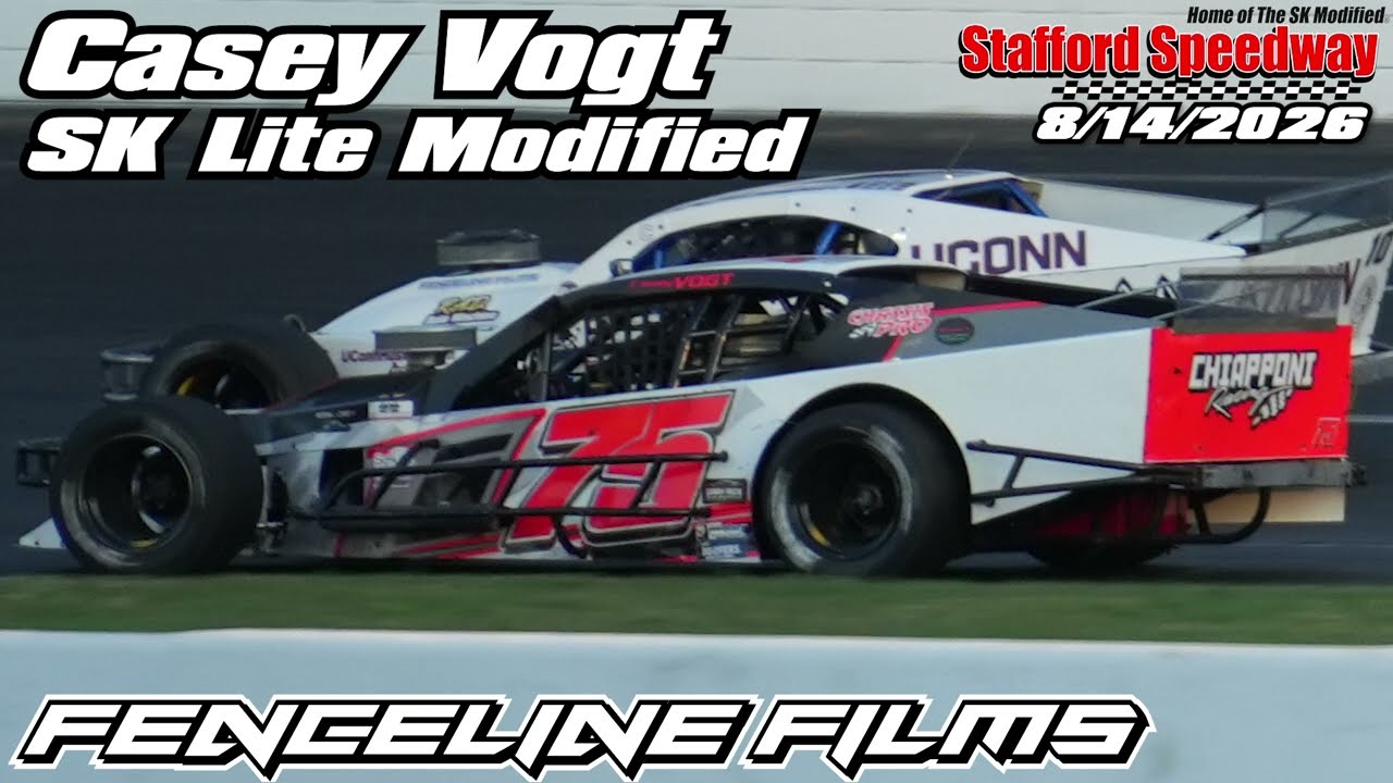 Casey Vogt SK Lite Stafford Speedway 8/14/2026